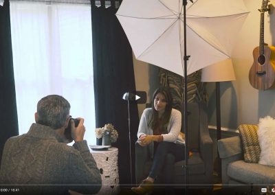 One Light Setup Portrait Photography - On A Budget One Speedlight, Soft & Reflective Umbrellas - Tony & Chelsea Northrup