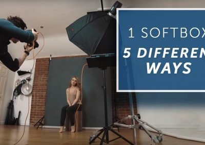 One Light Setup Portrait Photography - One Octabox and 5 Looks for Female Portraits - Tommy Reynolds