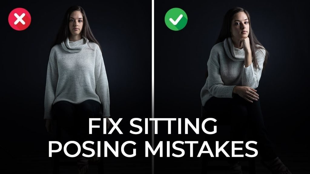 Basic Portrait Photography Posing Tips - Posing Mistakes in Seated Portraits -Pye Jirsa