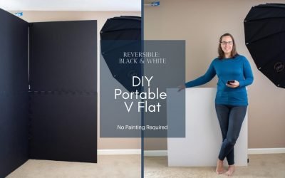 How to: DIY Portable V-Flat (Black and White) (5:22)