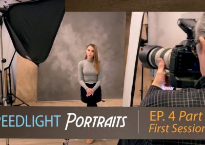 Basic Studio Portrait Lighting Tutorial - Senior Studio Portraits With Speedlights - Tim Kelly