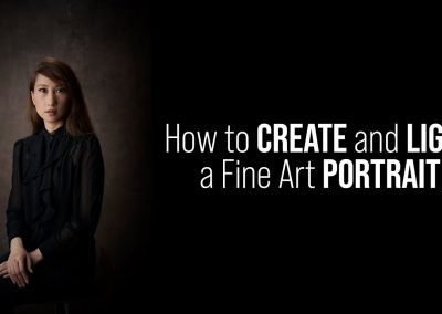 Portrait Photography Beginner Crash Course - How to Create and Light a Fine Art Portrait - Jiggie Alejandrino