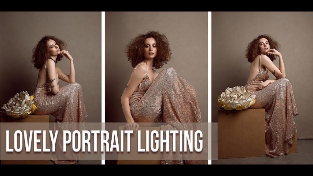 Portrait Photography Beginner Crash Course - One-Light Simple Beauty Portrait Light At Home - Dana Cole