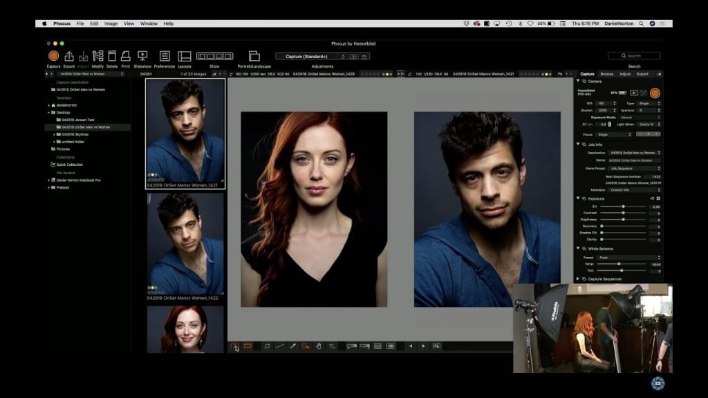 Portrait Photography Beginner Crash Course - Studio Lighting Men vs Women- Daniel Norton