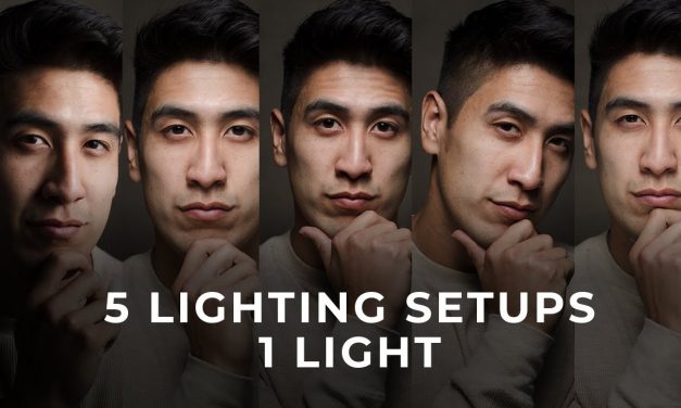 <div class="lesson-title"><i class="las la-male"></i>One Speedlight For 5 Male Portrait Lighting Setups</div> <div class="runtime"> (9:59)</div>