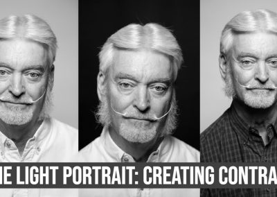 Feature Image - One Light Setup Portrait Photography - Creating Contrast In Male Portraits with One Light - Jay P Morgan