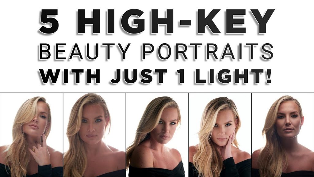 Feature Image - One Light Setup Portrait Photography - Five High-Key Beauty Portraits With One Light - Jeff Carpenter
