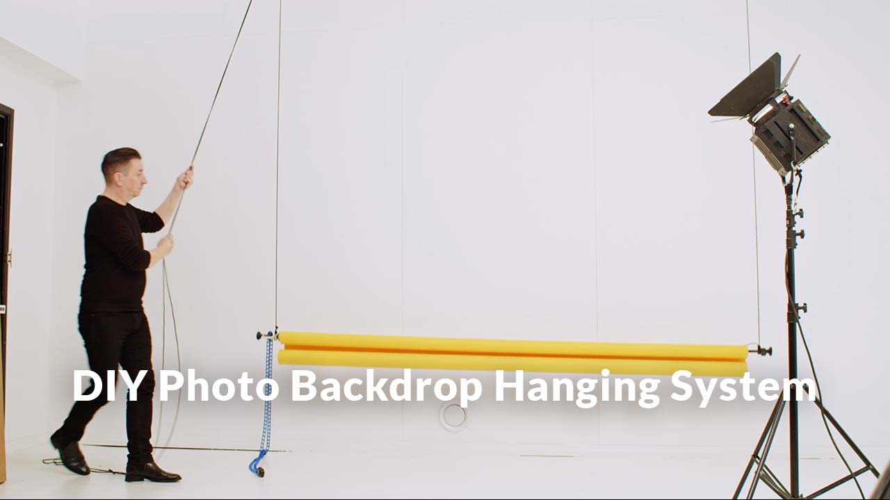 DIY Photo Backdrop Hanging System | ISO1200 Education