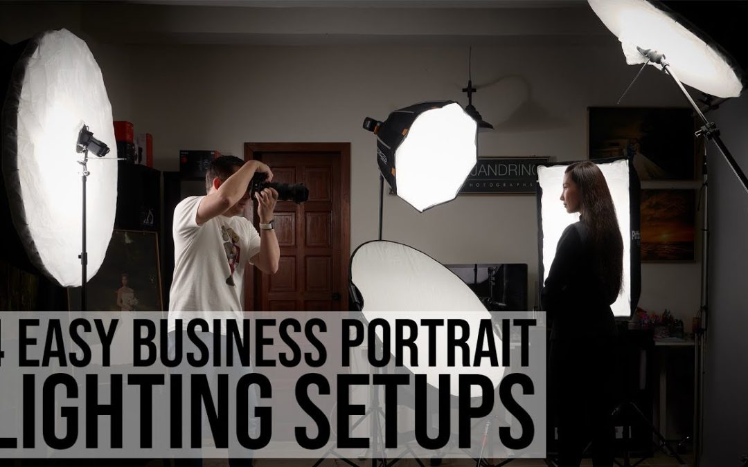 4 Easy Ways to Photograph Business Headshots (10:09)