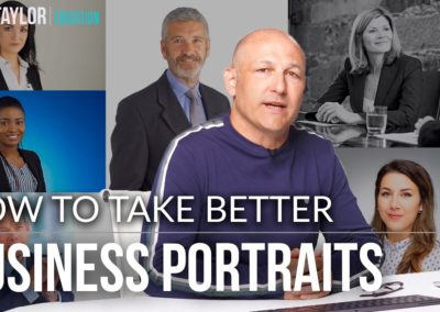 Headshot Photography - How to Take Better Business Portraits for happy customers & more profit - Karl Taylor
