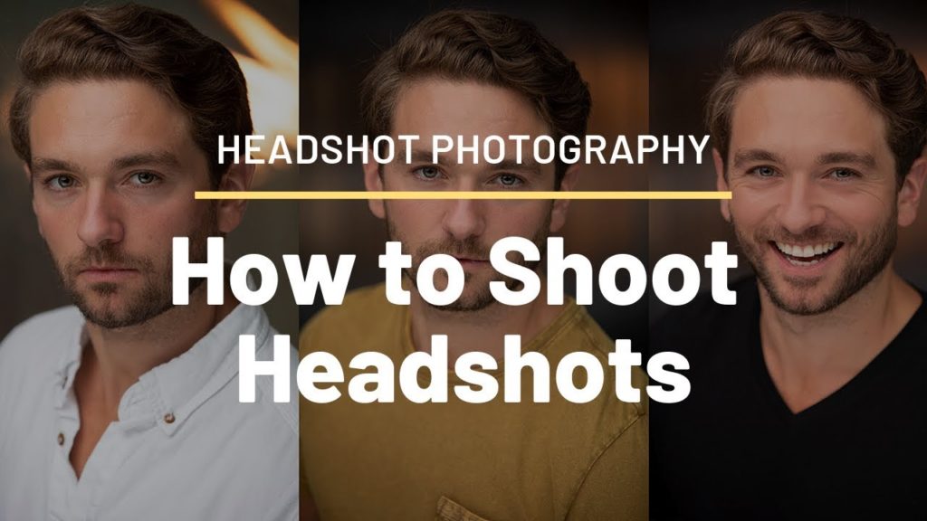 Headshot Photography - How to photograph male actor headshots - Seán & Helen Gannon from Lumosia